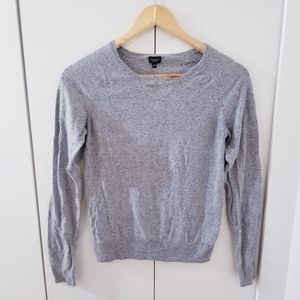 Babaton | Grey Crew Sweater Silk Wool